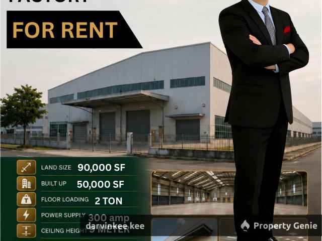 PROTON CITY NEW DETACHED FACTORY FOR RENT