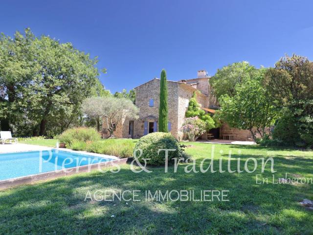 Provence, Gordes, Luberon magnifique propriété avec vue et p. 220m² Gordes