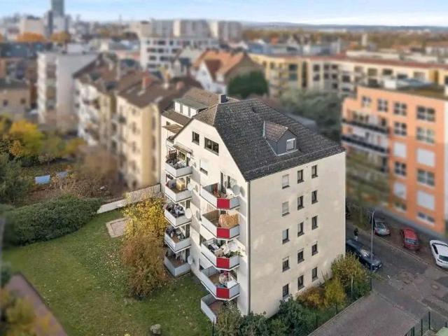 Provisionsfrei! 74m² 4 Zi Balkon & TG Offenbach Mathildenviertel