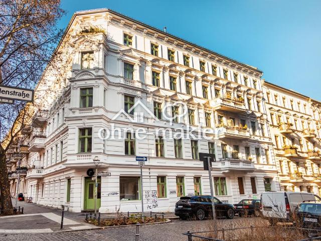 Bergmannkiez Love: Stilvoll sanierter Altbau mit 2 Zimmern & Charme! + PROVISIONSFREI!