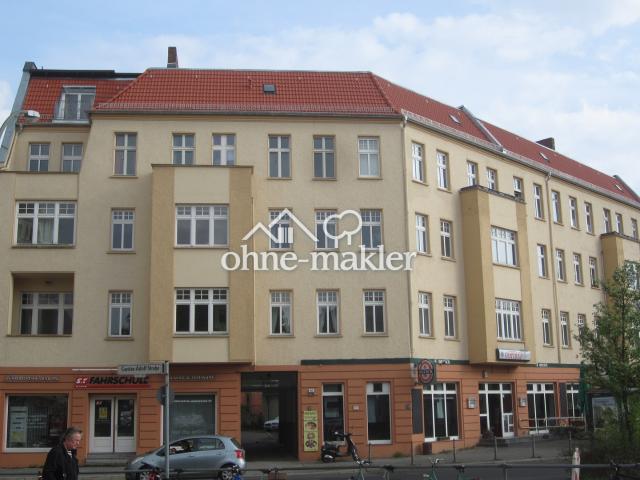 Provisionsfrei: Vermietete helle Drei Zimmer Wohnung am Nordrand Prenzl Berg ohne Vorkaufsrecht