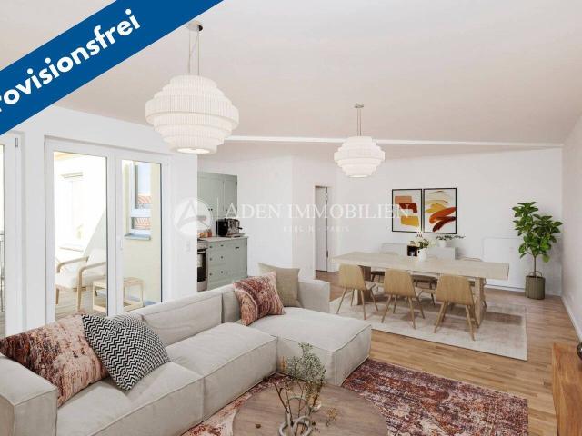 Provisionsfrei bis 03.04! Fantastische 4,5 Zimmer DG Wohnung im Rudolfkiez mit Terrasse und Aufzug