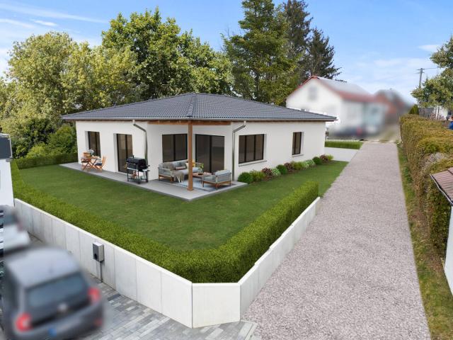 Provisionsfrei! Bungalow Neubau, nachhaltig und hochwertig gebaut Bezug noch in 2025 möglich