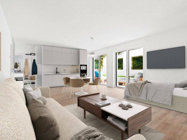 Provisionsfrei! Charmante Neubau Souterrain Wohnung mit großzügigem Lichthof