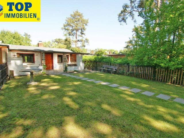 Provisionsfrei. Direkt am Wasser. Mit eigenem Steg. Ferienbungalow + Extra Häuschen auf Sonnengrundstück Eigentum. 4653