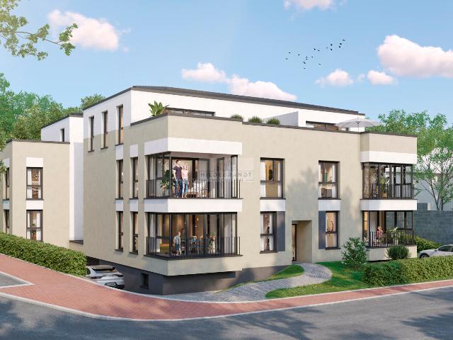 Provisionsfrei in Bovenden: Neubau am Sonnenberg, 3 Zimmer Etagenwohnung mit 83m², KFW 40 Effizienz