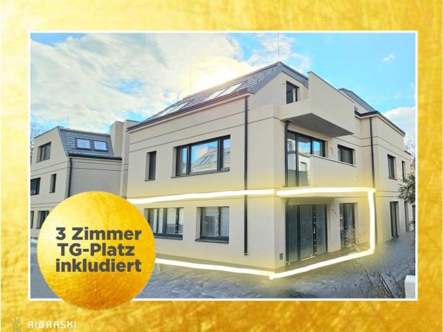 PROVISIONSFREI inkl. 1 TG Platz Wohnen in Verbundenheit Raumwunder mit großer nordseitiger Terrasse B Top 1