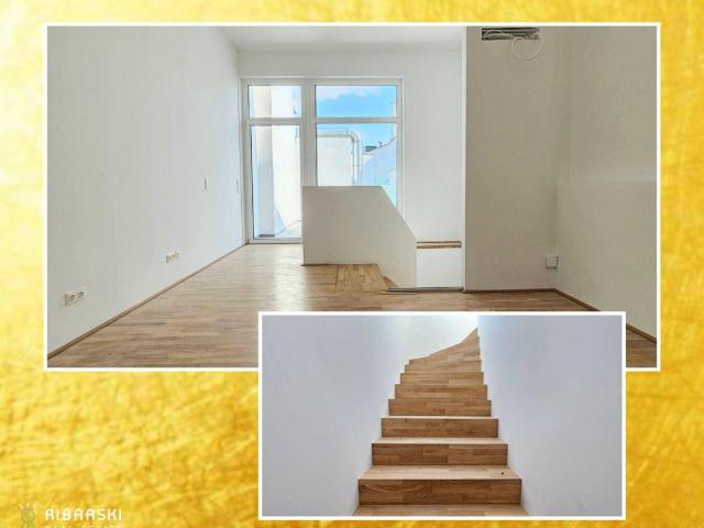 PROVISIONSFREI inkl. 2 TG Plätze Wohnen in Verbundenheit stylische Maisonette mit südseitiger Dachterrasse