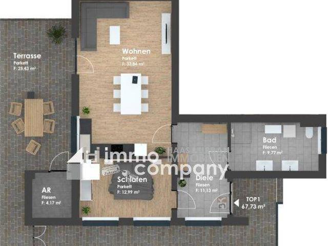 PROVISIONSFREI* Komfortable Erstbezugswohnung mit Terrasse und Garten in Jennersdorf – 217.413, €