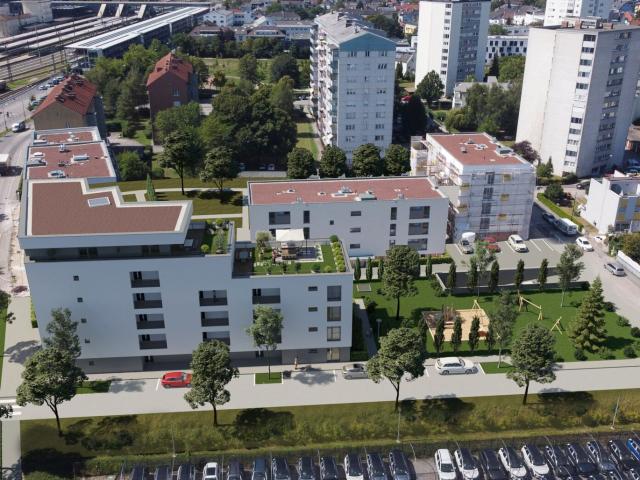 Provisionsfrei kompakte 2 Zimmer Wohnung mit Loggia, Wels/ Neustadt
