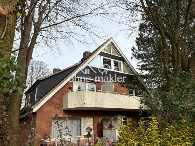 Provisionsfrei Lichtdurchflutete 3 Zimmer Maisonette Wohnung in Wellingsbüttel