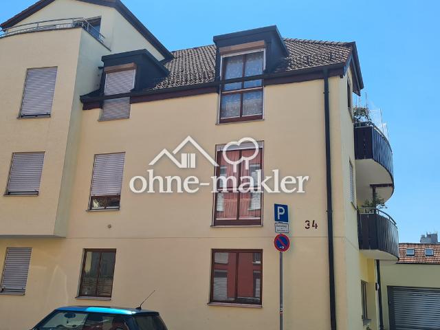 Provisionsfrei* Moderne 2 Zi Whg mit Balkon, Garage,Keller,Waschraum