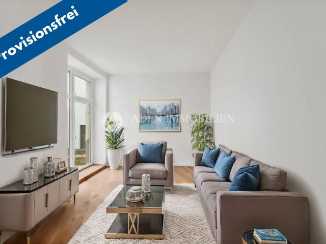 Provisionsfrei! Modernisierte Erdgeschosswohnung mit Gartenanteil im beliebten Samariterviertel