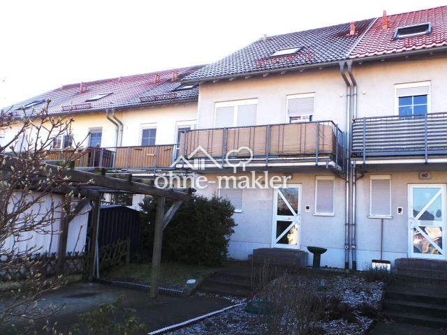 Provisionsfrei! Reihenmittelhaus, 2 Balkone, 140qm WF, gemütliches Grundstück