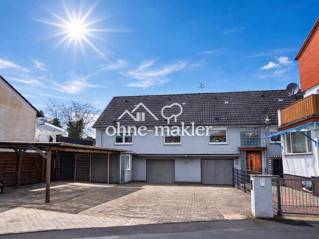 Provisionsfrei ! Großzügiges Mehrgenerationenhaus, Doppelgarage & Anbau in Freigericht