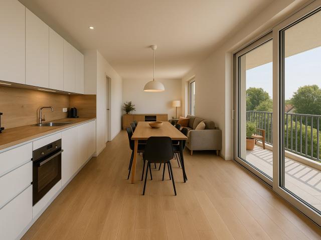 Prox Luxembourg, Thionville, T3 + Terrasse 3 pièces, 71 m²