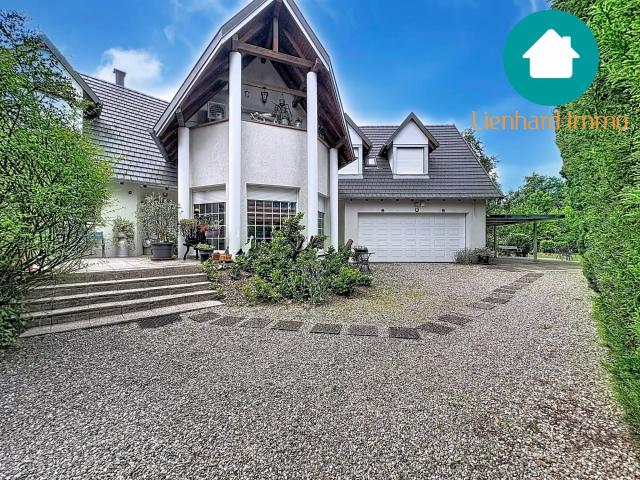 PROX WANTZENAU cadre exceptionnel verdoyant maison 219m2 sur 48