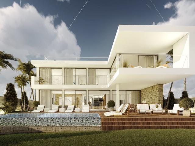 Proyecto: Villa con vistas parciales al mar en Sol de Mallorca