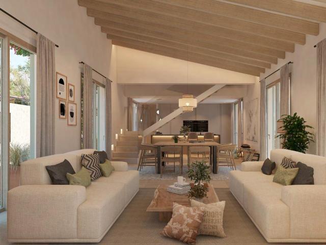 Proyecto chalet independiente con piscina en Cala Brafi