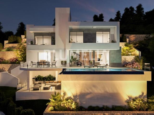 Proyecto de villa de lujo con vistas al mar en venta en la C. 0m² Cumbres de Alcalali