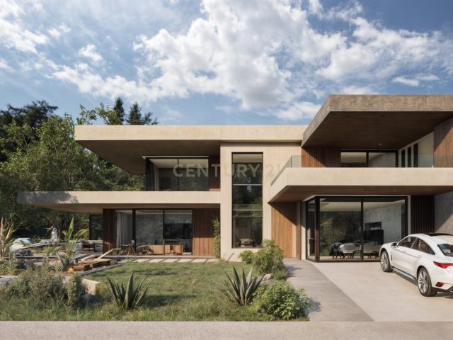 Proyecto de Villa Independiente con Impresionantes Vistas al Mar en Estepona