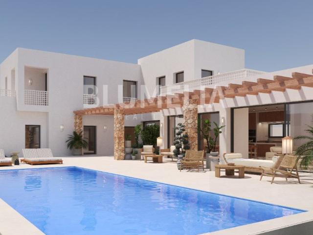 Proyecto de moderna villa mediterránea venta en Moraira 203m² Moraira