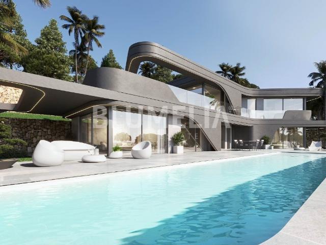 Proyecto de moderna villa de lujo con licencia en venta en J. 251m² Jávea Xabia