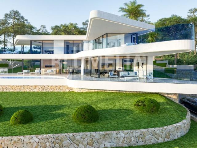 Proyecto de moderna villa de lujo con vistas al mar en venta. 254m² Jávea Xabia