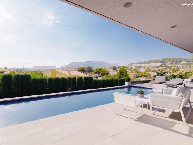 Proyecto de nueva construcción de villa moderna en Calpe. La. 285m² Calpe Calp