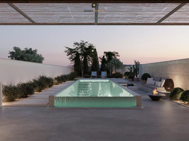 Proyecto de obra nueva V2 Lujosa casa adosada en Santanyí, Mallorca
