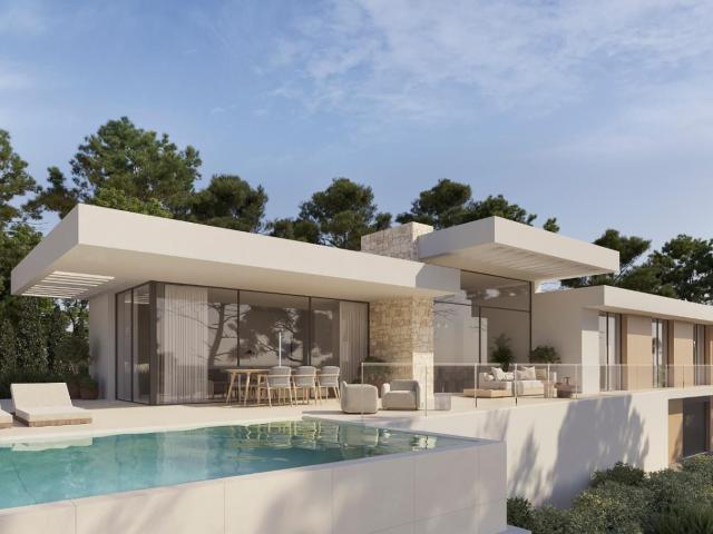 Proyecto En espera de licencia de Chalet moderno de obra nue. 311m² Benitachell