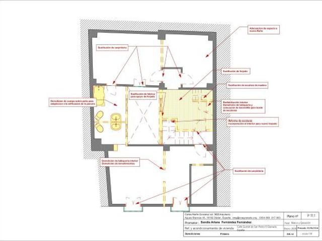 PROYECTO EN PLENO PASEO DE LOS TRISTES ALBAYCIN!