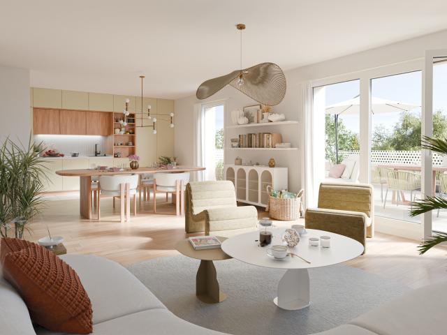 Elisea 1 à 5 pièces, 26 m² min