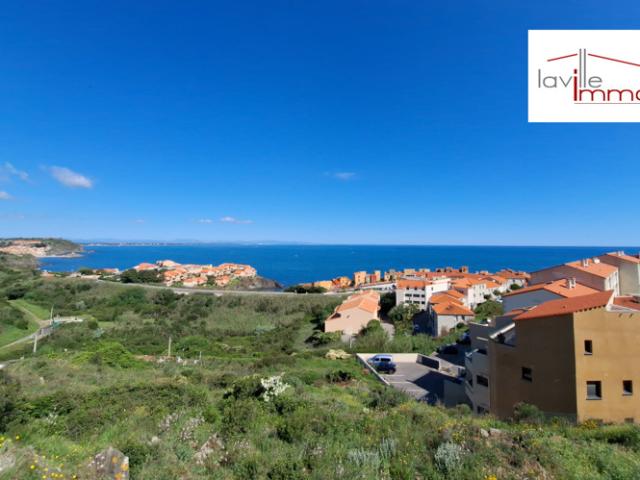 Proche Collioure T2 vue mer