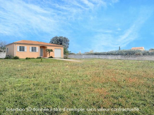 PROCHE CARCASSONNE TERRAIN 700 M2