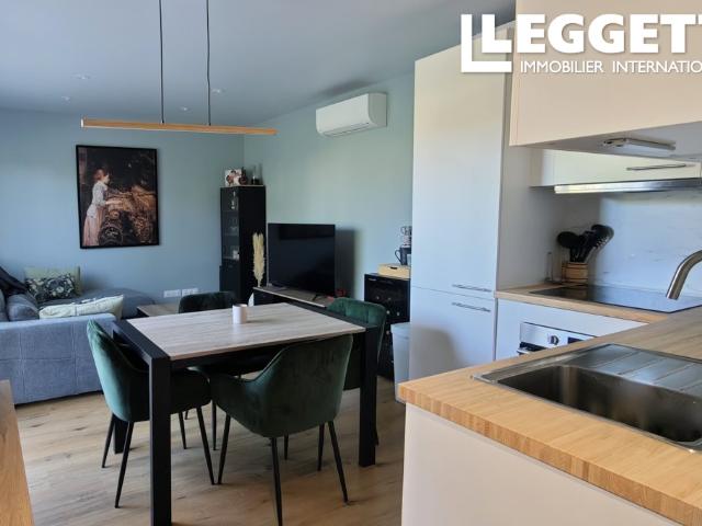 Proche centre Aucamville: appartement T3 en rez de jardin dans copropriété de 3 lots