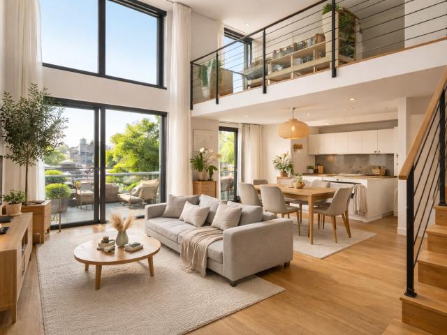 PROCHE CENTRE BIEN D'EXCEPTION DERNIER ETAGE MAGNIFIQUE T4 DUPLEX AVEC TERRASSE ET JARDIN 4 pièces, 95 m²