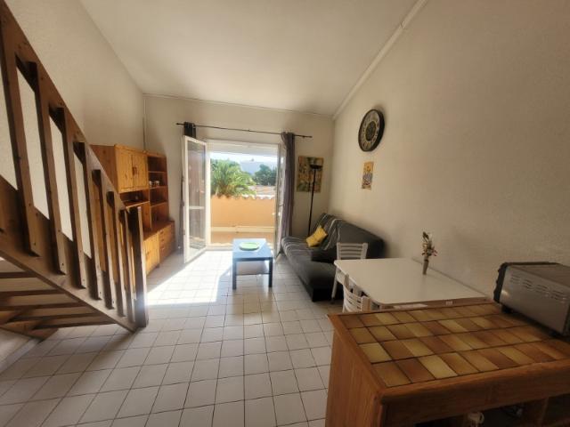PROCHE CENTRE PLAGE STUDIO MEZZANINE 34M2 AVEC TERRASSE