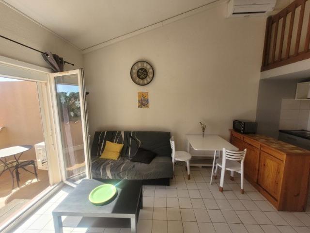 Proche Centre Plage Studio Mezzanine 34M2 Avec Terrasse 34m² Argelès sur Mer