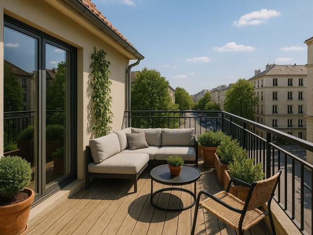 PROCHE CENTRE VILLE – MAGNIFIQUE 3P BIEN AGENCÉ DE 60M² AVEC GRANDE TERRASSE DE 17M² 3 pièces, 65 m²