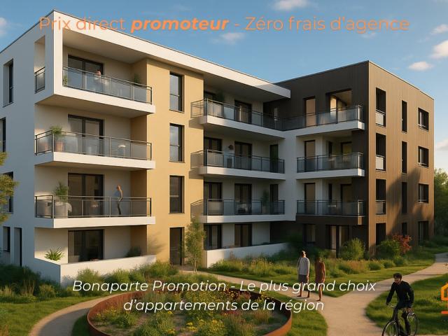 PROCHE CITE CREATIVE T2 DE 45M2 EN ETAGE DANS PETITE COPRO ELIGIBLE TVA 5. 5% 2 pièces, 45 m²