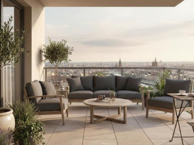 PROCHE GARE & COMMERCES 41 M2 DE TERRASSE BEAU 3 PIÈCES AVEC BUANDERIE