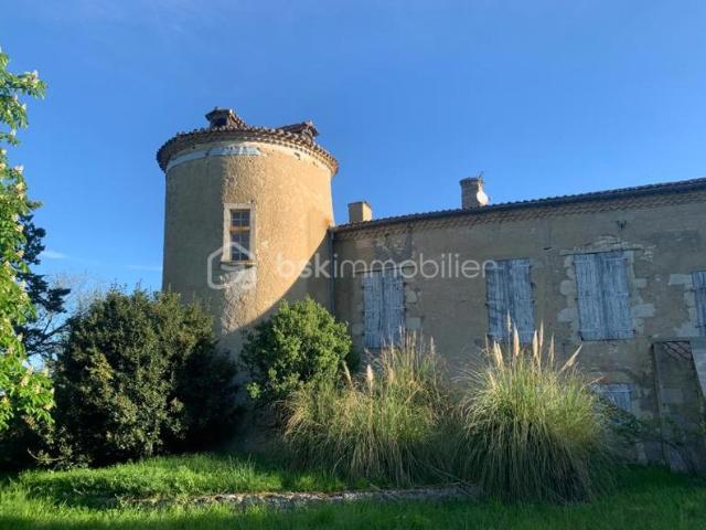 Proche d' Auch Propriété de 27ha avec Château