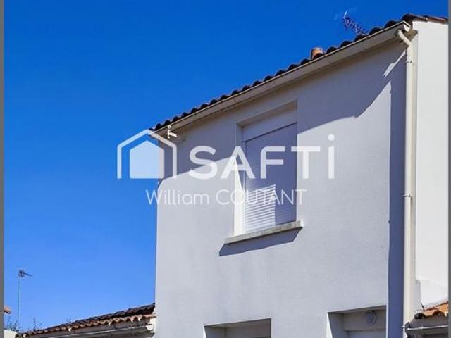 Proche de la Mer, 112m2, 3 chambres, un jardin
