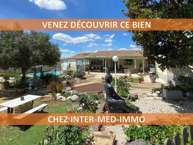 Proche de Vias plage 34450 en pleine campagne, Ancien Mazet réhabilité en 2006  Le Propriété de plain pied
