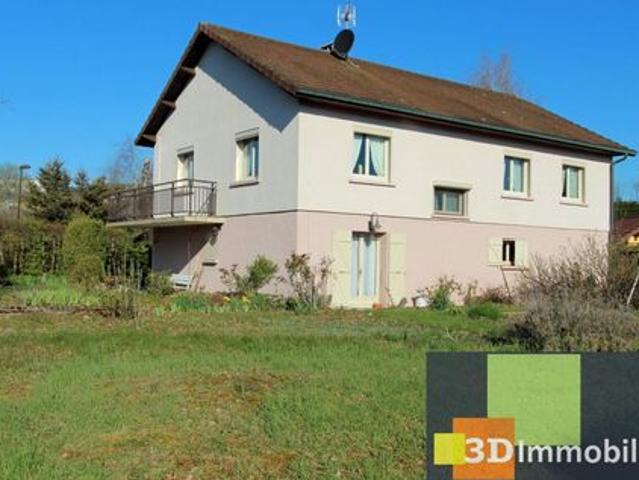 proche Lons le Saunier 39 JURA, vends maison sans travaux sur sous sol au calme