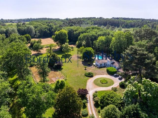 Proche La Brede Propriété Parc De 3Ha Piscine 260m² La Brède