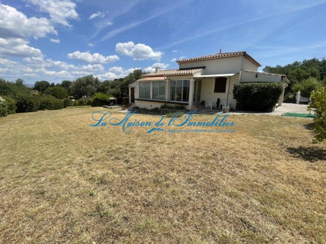 Proche sud d'Anduze, maison de plain pied de type F5 sur 170