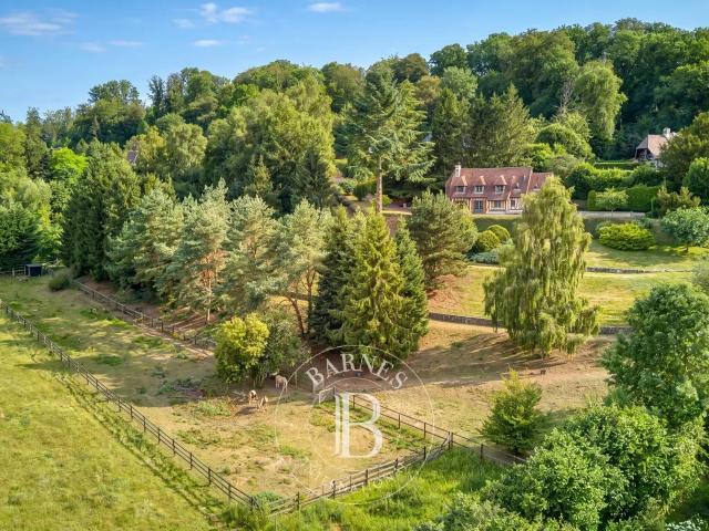 Proche Pont l'Evêque Maison normande 4 chambres vue panor. 120m² Pierrefitte en Auge