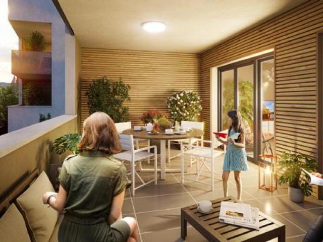Proche RER A, 3 pièces familial avec extérieur et parking. 3 pièces, 70 m²